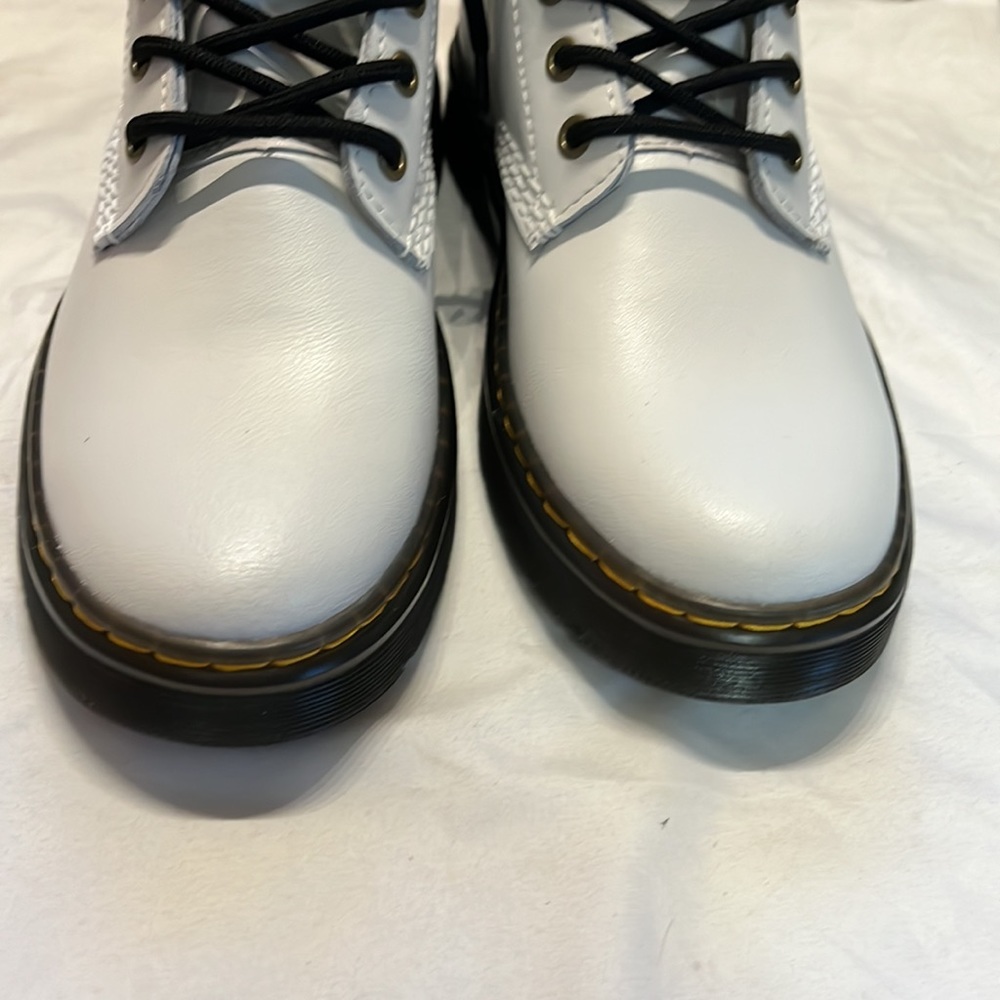 - Dr. Marten Zavala White Combat Boot NWOT - Picture 7 of 8